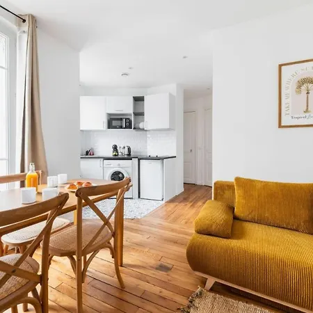 Service 2 Pieces Au Coeur Du 19e - 4p Appartamento Parigi
